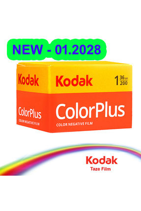 Kodak Color Plus 200 Asa 135/36 Analog Renkli Film (S.K.T 2026-06