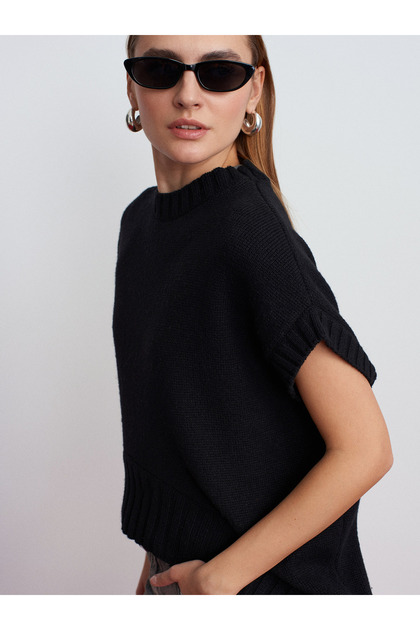 10839 Wool Blend Oversized Sweater
