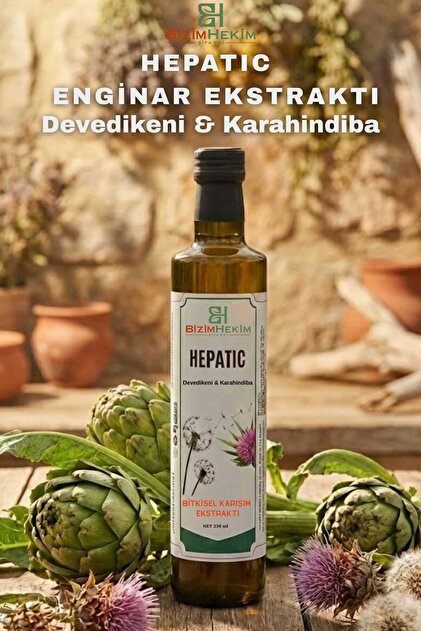 BİZİMHEKİM ŞİFA EVİ Hepatic bitki exstratı Karaciğer Detoksu %100