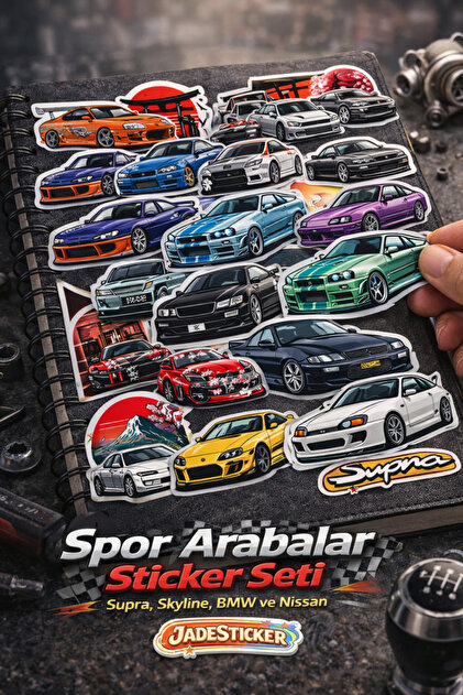 jadesticker Hızlı ve Öfkeli Araba Sticker Albümü Fast and Furios