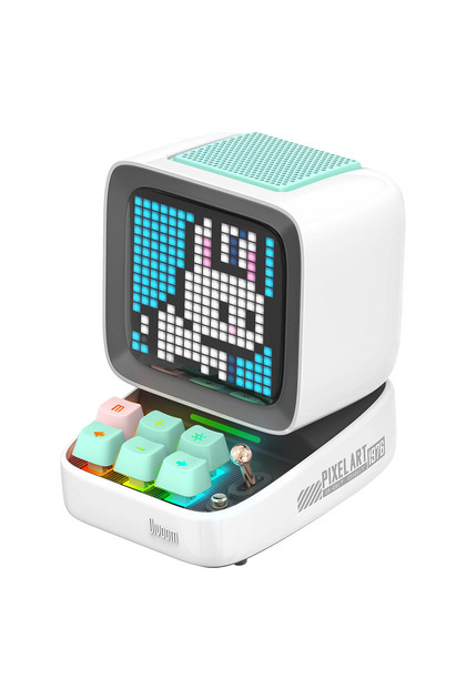 Divoom DitooPro 水色 Divoom Ditoo Pro Piksel Ekranlı Mavi Bluetooth Hoparlör - Fiyatı