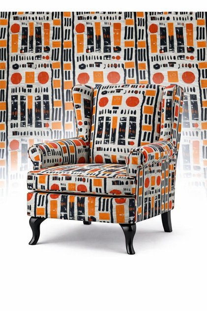 New Season Digital Printing Upholstery Fabric with Paw-Friendly Lining