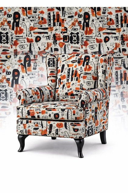 New Season Digital Printing Upholstery Fabric with Paw-Friendly Lining
