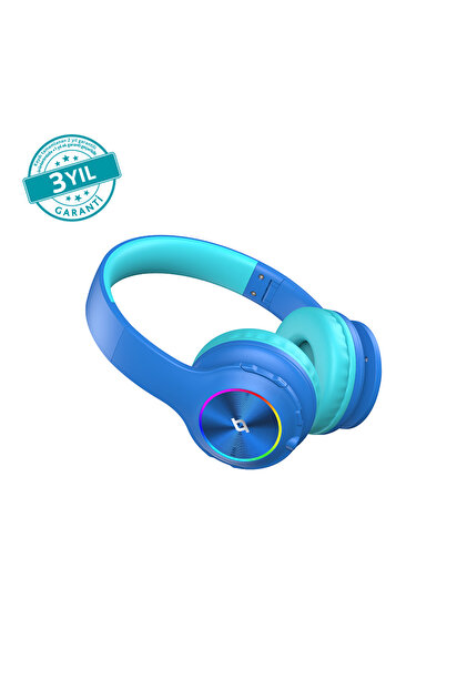 SoundBuddy Funled LED Işıklı Kulaküstü Kablosuz Bluetooth Çocuk Kulaklığı 2KM172