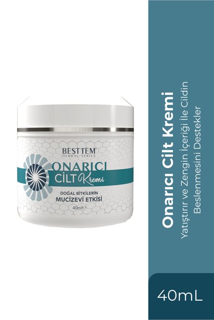 Repairing Moisturizing Skin Cream Containing Herbal Oils Intensive Care 40 ml