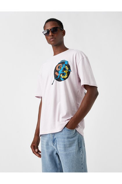 New York Printed Oversize T-Shirt