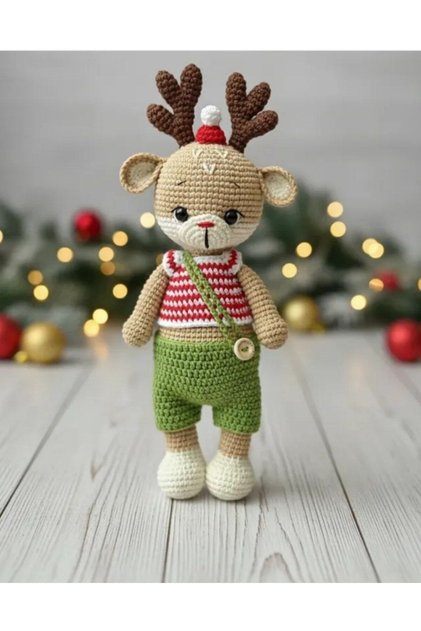 Amigurumi geyik rusa