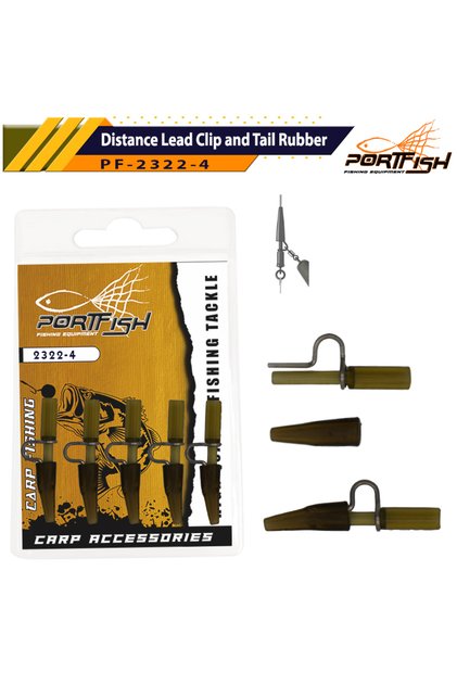 Portfişh SAZAN RİG Safety Clip Kurşun Aparatı Demirli 5AD