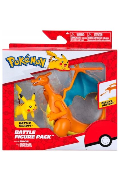 Set Pokemon cu Charizard și Pikachu (PKW3459)