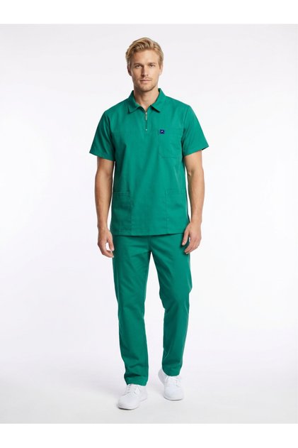 Fermuarlı Scrubs