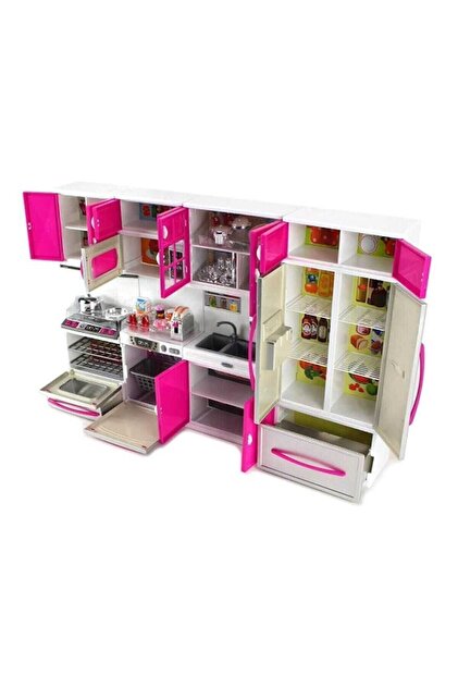 scntoys Modern Kitchen 4 Bölmeli Mutfak Seti My Happy Kitchen