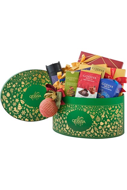 Godiva Yeni Yıl Oval Hamper, Büyük Boy - Fiyatı, Yorumları