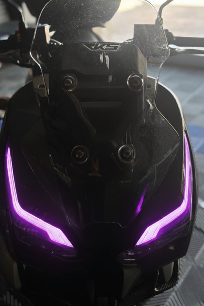 Headlight Design Headlight Sticker (Right and Left) for Rks Freccia