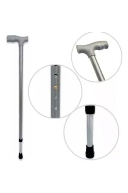 Magic Cane – My Get Up & Go Cane – Double Grip with LED Light