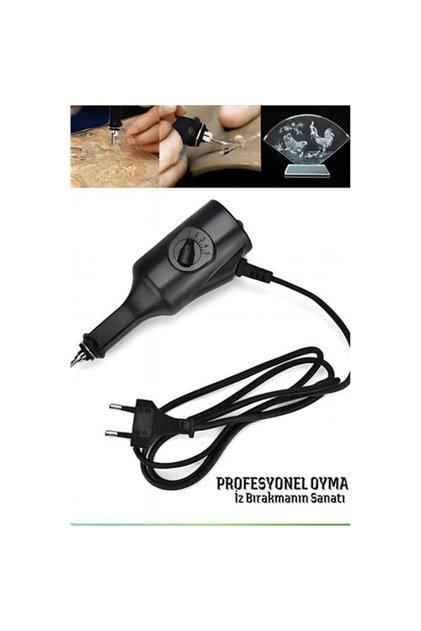 Elektrikli Gravür Kalemi - Metal, Cam, Ahşap İçin Profesyonel Oyma Aleti