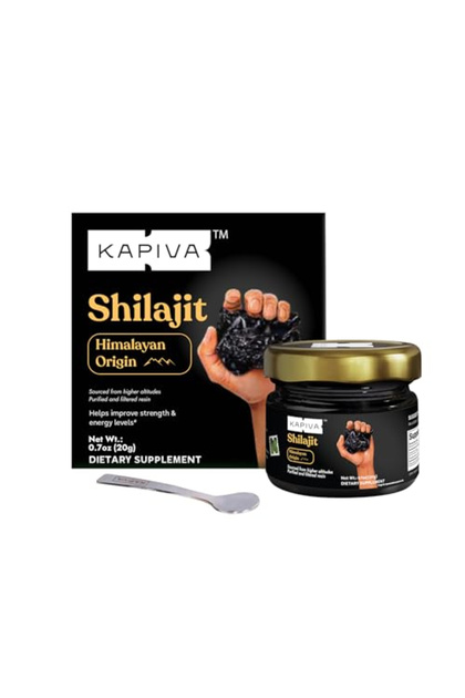 Himalayan Shilajit Resin, Strength and Stamina, Lab Tested - 20g