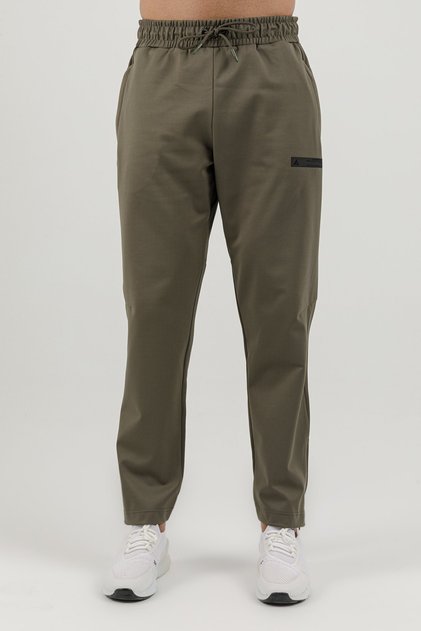 Sportswear Men's Hidden Zipper Leg Detail Sweatpants Khaki
