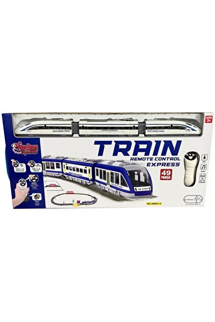 Vardem Uzaktan Kumandalı 49 Parça Işıklı 265 Cm Express Tren Set