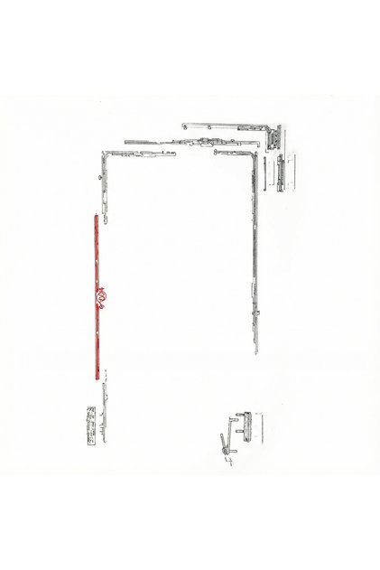 PVC Çift Açılım Tk. En-Boy (400-650) x (700-1200) 13 Aks