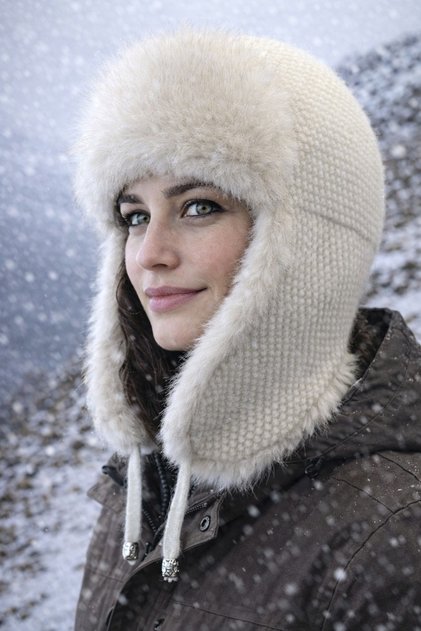 Snow Queen Kadın Alpaka Başlık