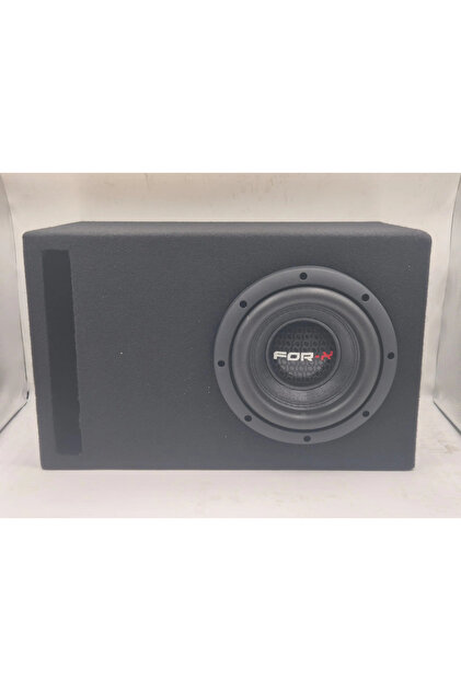 For-X 20cm L Port Kabinli Bass - 800w 400RMS Profesyonel Kabinli