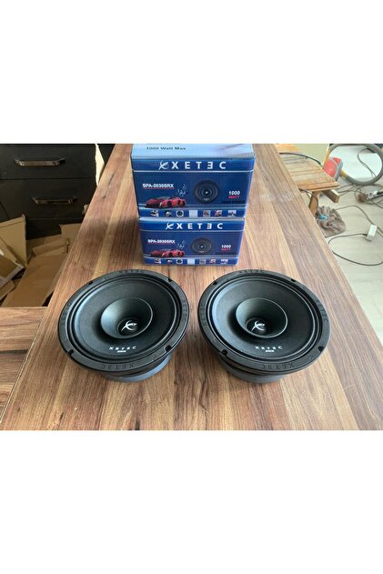 XETEC Deniz Sound Garage 20 cm Midrange SPA-2030SRX 1000 Watt 350