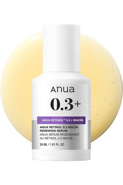 Retinol Serum for Anti-Aging, Textured Skin, 0.11% Retinol, 5% Niacinamide, 20+ Soothing Ingred