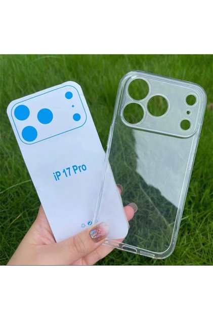 iPhone 17 Pro / 18 Pro - Soft Transparent Cover Shockproof Shock Absorbing Silion Case