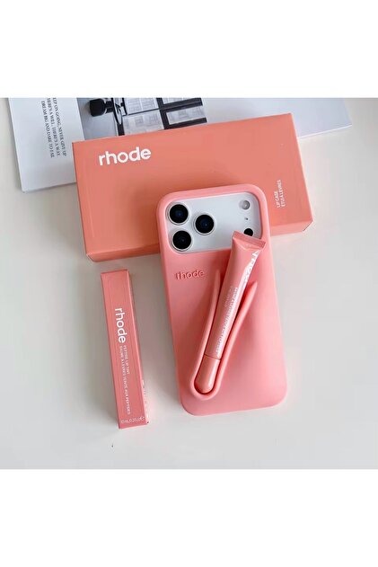rhode iPhone 17Pro Peach Pit case + gloss gift- Trendyol