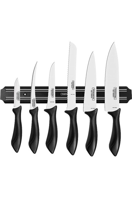 7 Piece Cutlery Knife Set - Stainless Steel Flatware Silverware Set