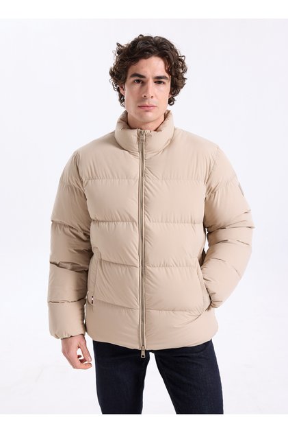 Haki Erkek Mont MW0MW40615RBT_DOWN STAND PUFFER JKT
