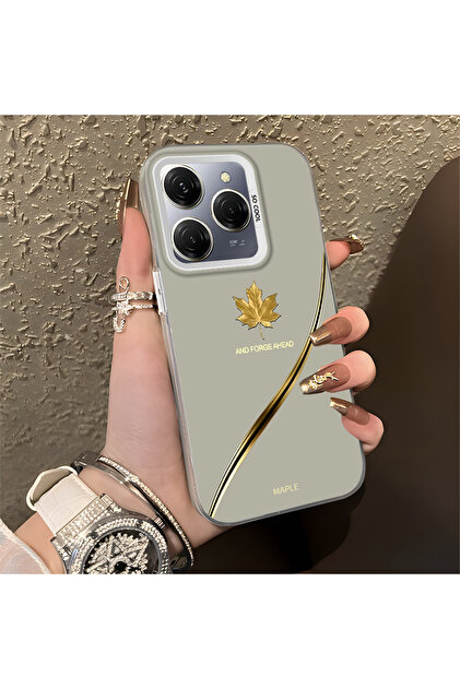 Tecno Spark 20 Pro Compatible Case Hard Shell Anti Fall Phone Case Apple Pattern