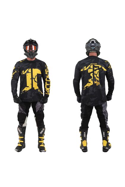 ウェア everyone  JERSEY jaccover Motocross Jersey - Black - Fiyatı, Yorumları