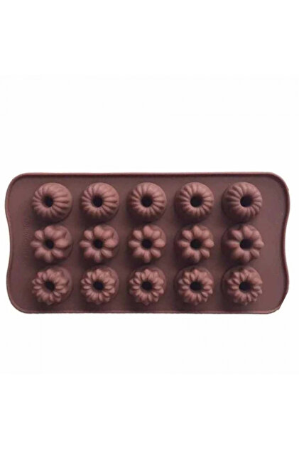 Chocolate Mold - Silicone - Mixed Flower (Sck-10)