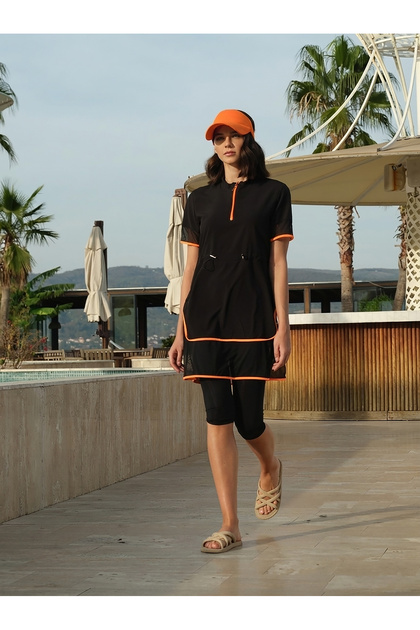 SEMI COVER SWIMSUIT