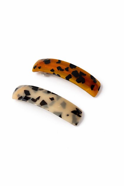 Turtle Back Luxury Acetate Automatic Buckle Set of 2