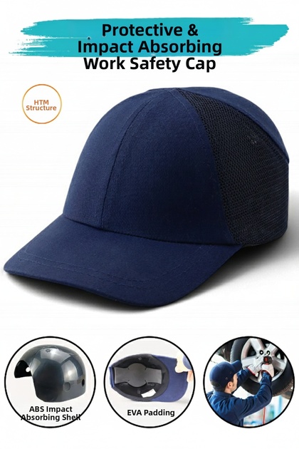 Quality Lightweight Work Safety Impact Protective Protection Head Cap Hard Hat Unisex Camouflage Baseball Style Helmet