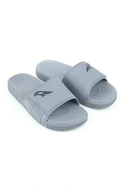 Men's Non-Slip Slippers Balcony Beach Pool Wet Floor Slippers Eagle Gray