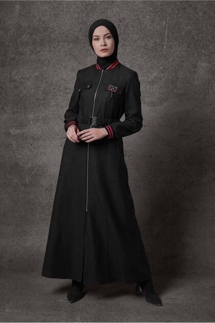BELTED PARDES WITH POCKET DETAIL 10450