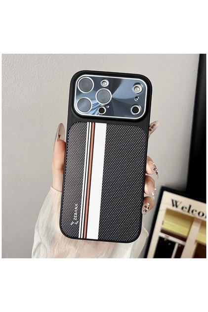 Apple iPhone 14 Pro Max Compatible Case Rivon M-Safe Case (iPhone 17 Pro Max Appearance) Black