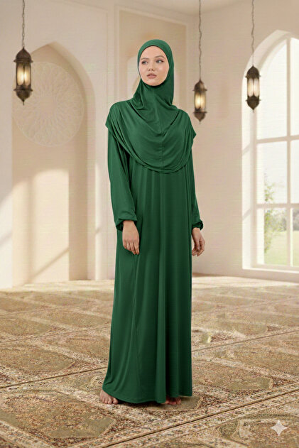 white christmas dresses Cotton Prayer Dress – The Islamic Kid Store main image 0