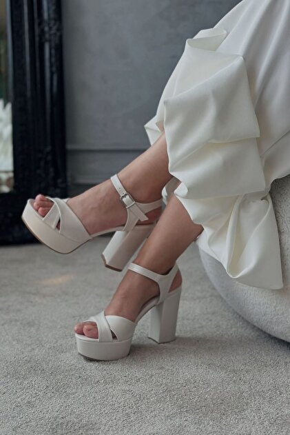 thetoe Brienner Frills Top ivory 完売品 Marcatelli Lindon Platform Gelin Ayakkabısı - Fiyatı, Yorumları