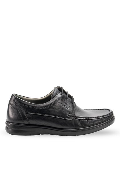 Edin-H Men's Leather Shoes Black