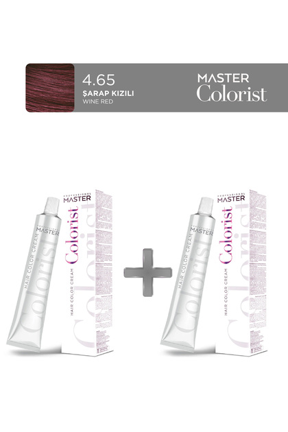 2'li Tüp Saç Boyası 60 ml 4.65 Şarap Kızılı
