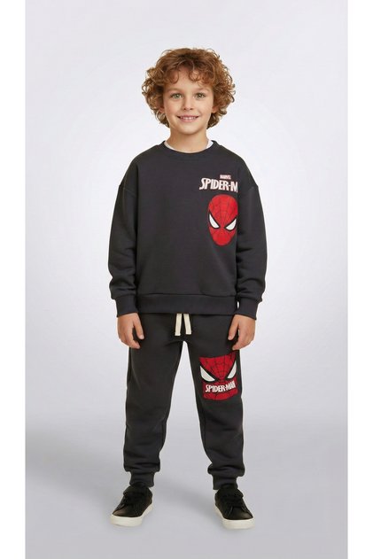 Marvel Spider Man Printed Tracksuit Set