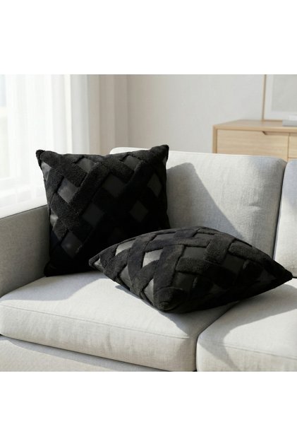 Dekoratif Kırlent Kılıfı 45×45 cm – Yumuşak Kumaş, Fermuarlı, Kolay Yıkanabilir