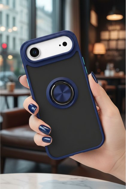 Camera Protection Ring Case for Apple iPhone 17 Air - Stain Resistant Matte and Durable Construction