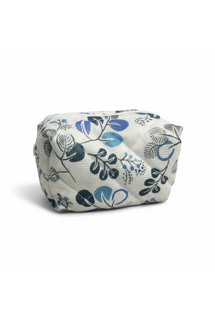 Floral Pattern Travel Cosmetic Makeup Bag