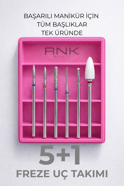 Freze Uç Takımı Çıkartma + Manikür