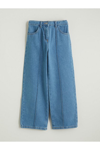 Girls' Jeans with Adjustable Waist